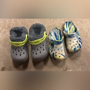 Toddler size 10 crocs